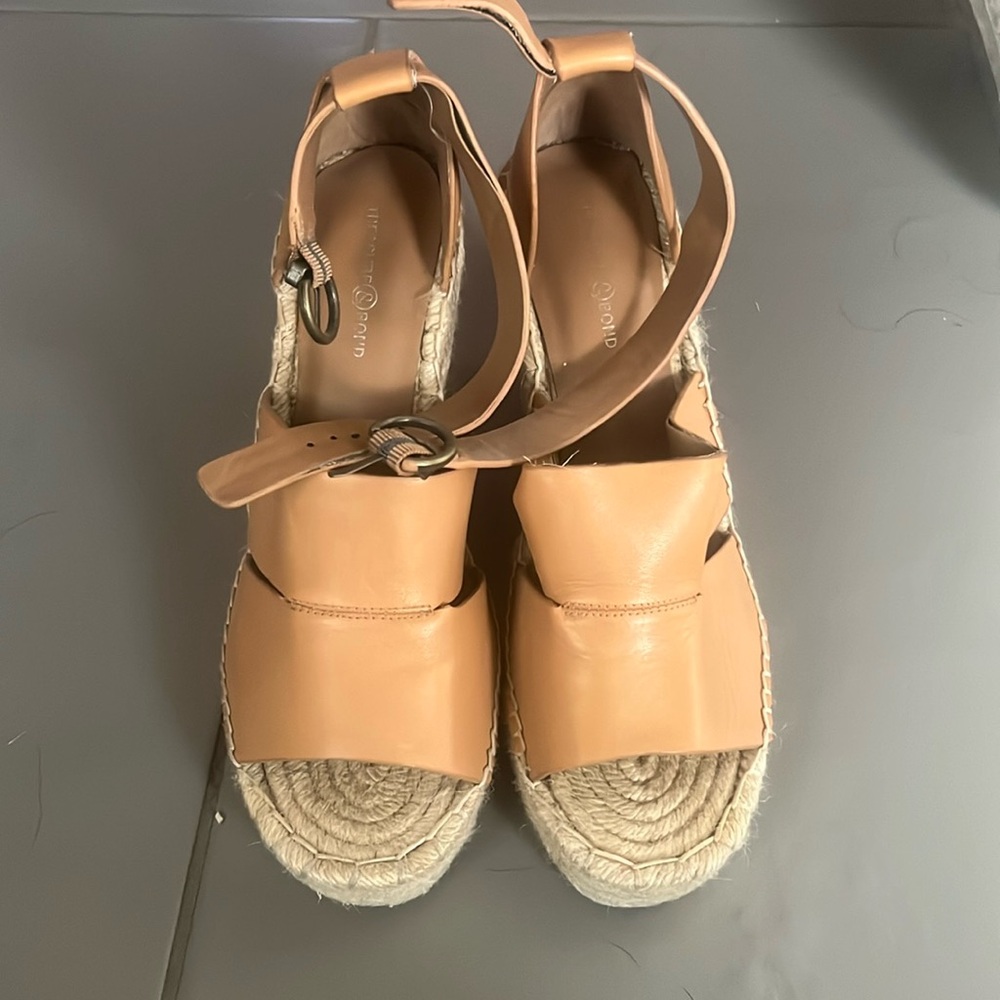 Treasure&Bond Nordstrom tan wedges in 8M